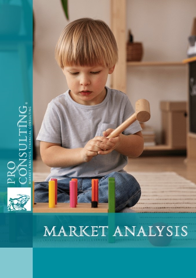 Market research report on children's goods marketplaces in Ukraine. 2024 year